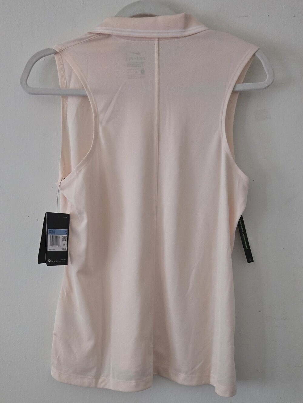 NWT Nike Golf Dri-FIT Victory Sleeveless Polo - Pink - Size M - Picture 4 of 6
